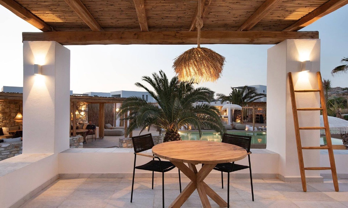 Naousa Villa | Suite Aureliae, Furnished Terrace, Naousa