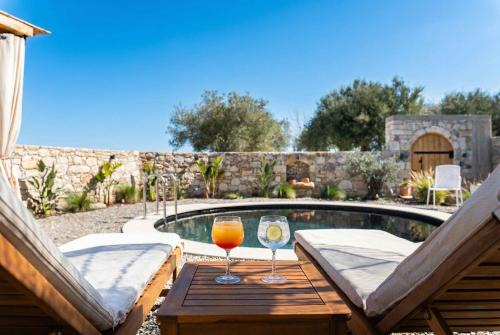 Filaki Apartment | SunKeramos Retreat - "Free" Heated Pool Private Villa