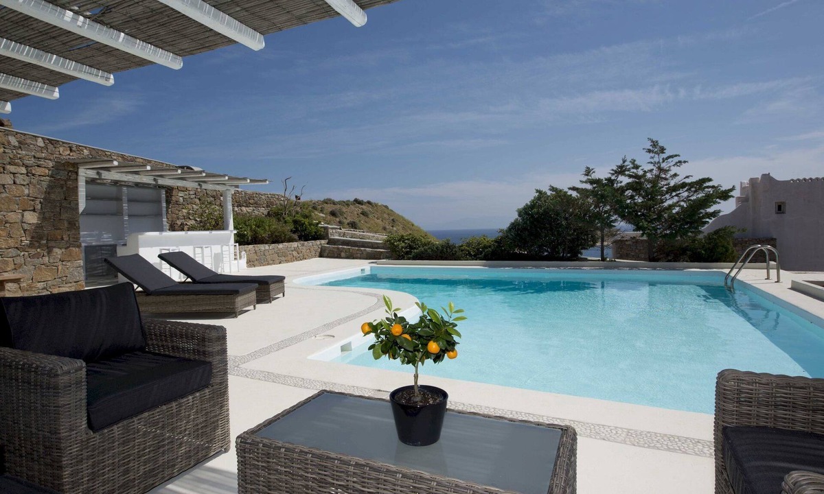 Kalafatis Villa | Superior villa Divine/private pool, sea view