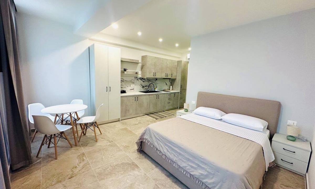 Sakës Apartment | Tanushi Central Studio - Modern Stay in Vau i Dejës