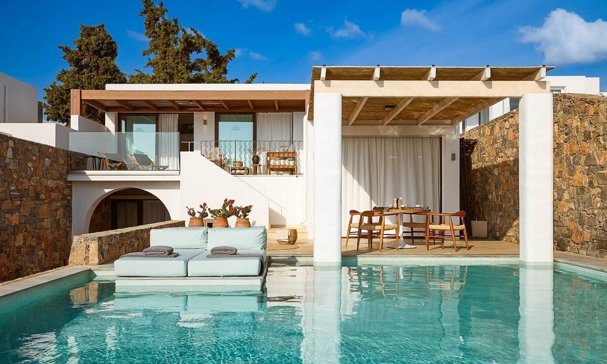 Agios Nikolaos Town Villa | Thalassa Villas - Three-Bedroomed Private Pool Seafront