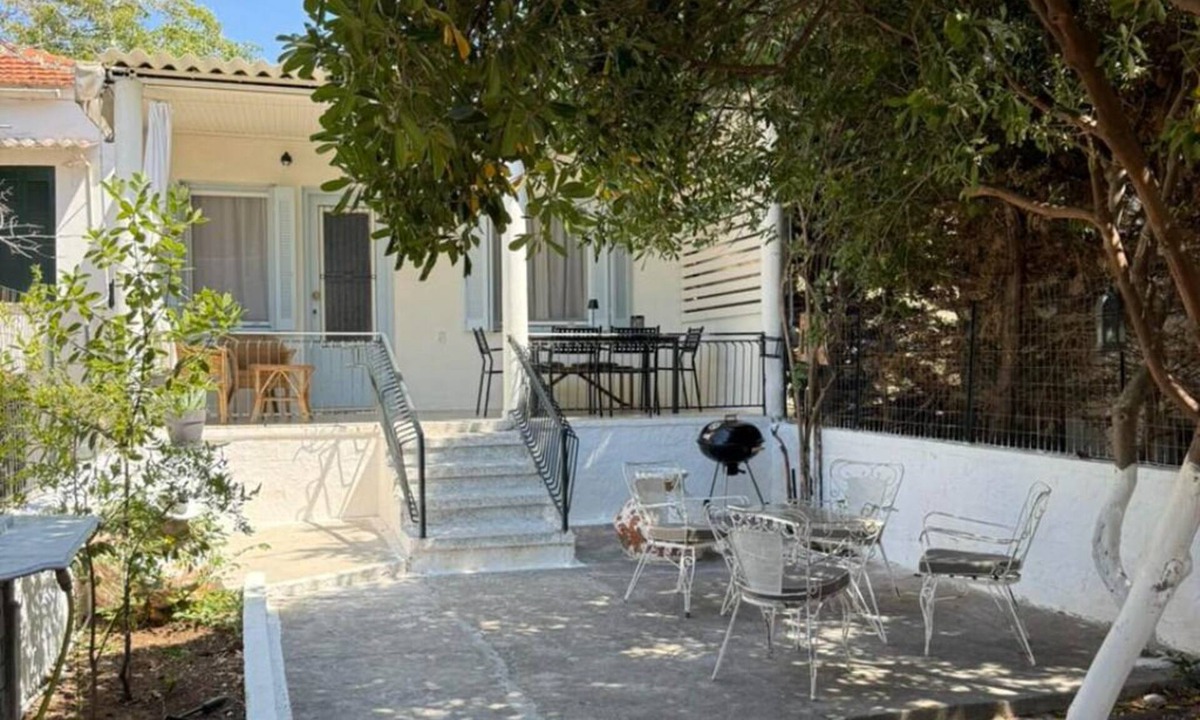 Megalos Prinos House | Thassos Soul.House with yard 50 meters from the sea