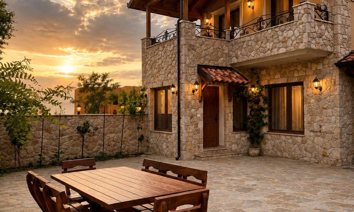 Kruje House | TS Villa-Mountain Views, Fireplace & Rustic Luxury