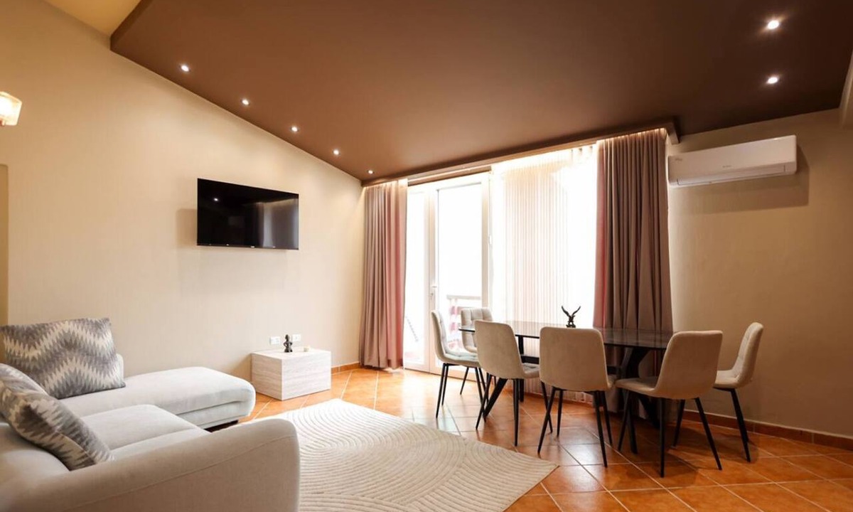 Golem Apartment | Twin Rooftop Apartments with Balcony & Fafa View
