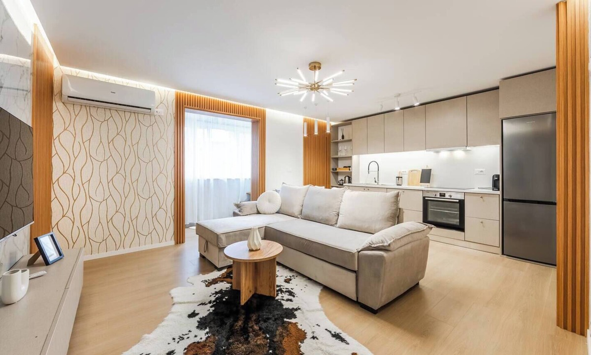 Tirana Apartment | Urban Chic Apartment | Terrace & View by PikHost