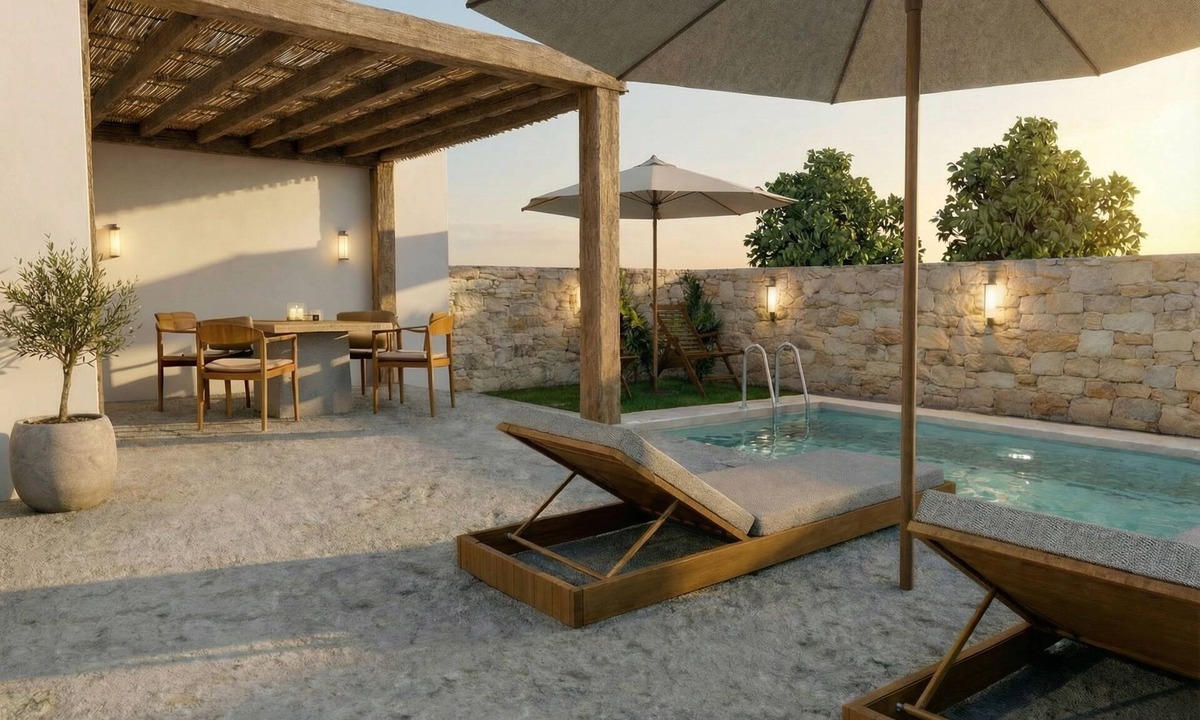Agriana Villa | Villa Achilles with Swimming pool