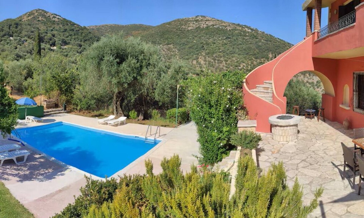 Barbati Villa | Villa Agnos Large pool, privacy, wonderful nature and views.