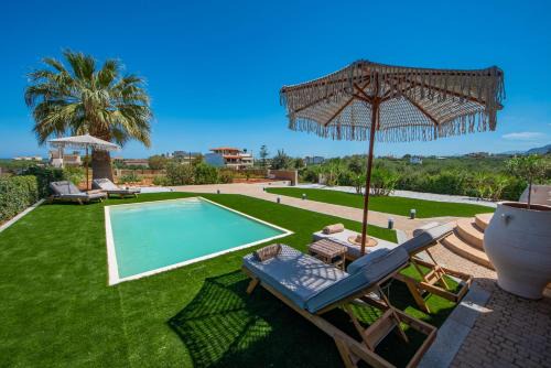 Gouves Villa | Villa Amare - Heraklion Private Pool & Garden Gem