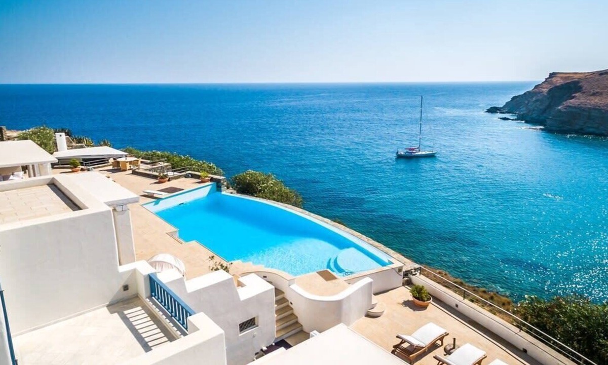 Syros Villa | Villa BluEros · 8BR Syros Estate · Infinity Pool