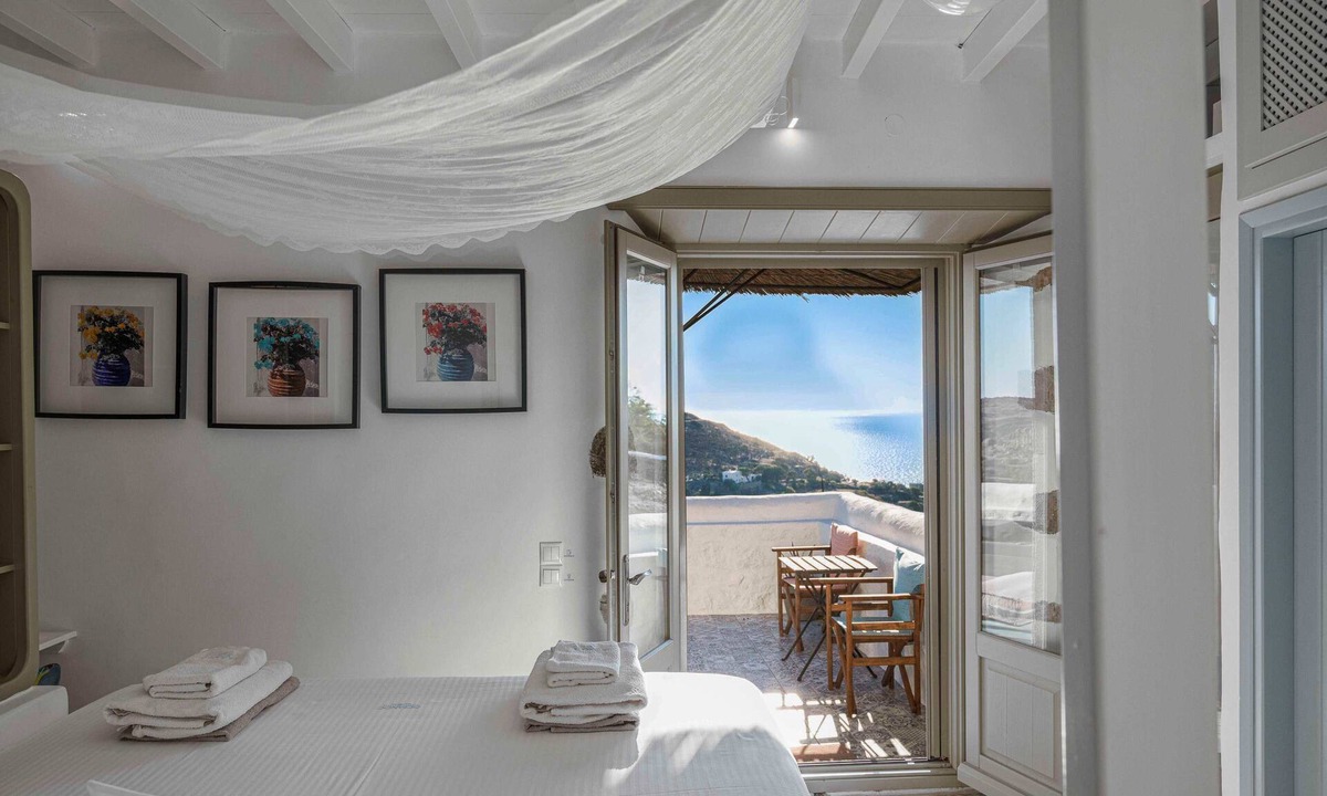 Chora House | Villa Chora with sea and sunset view