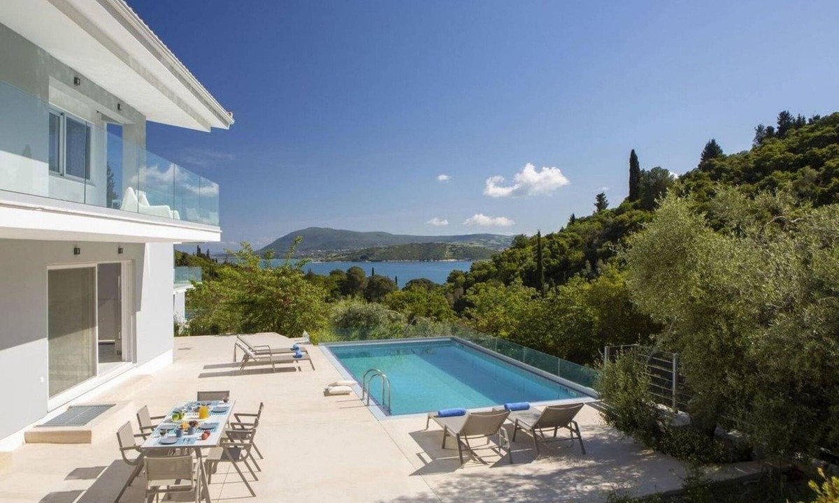Katouna Villa | Villa Euriclea Villas Harriet, with sea view!