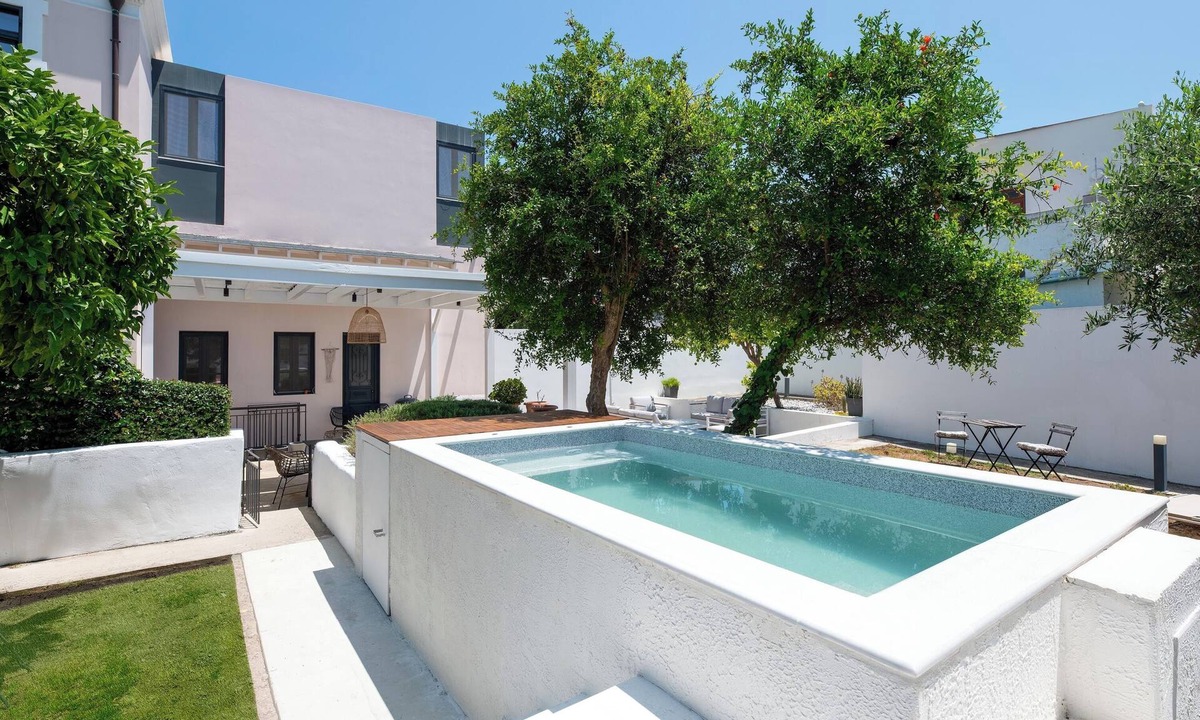 Rhodes Town Villa | Villa Lou with Private Pool
