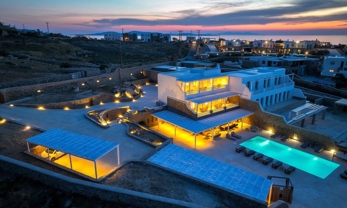 Kanalia Villa | Villa Majestic Ciel Privet Beach, Vamos Mykonos