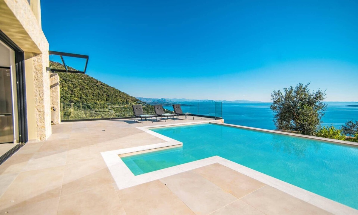 Petaleia Villa | Villa Nissaki View 3 by Villa Plus