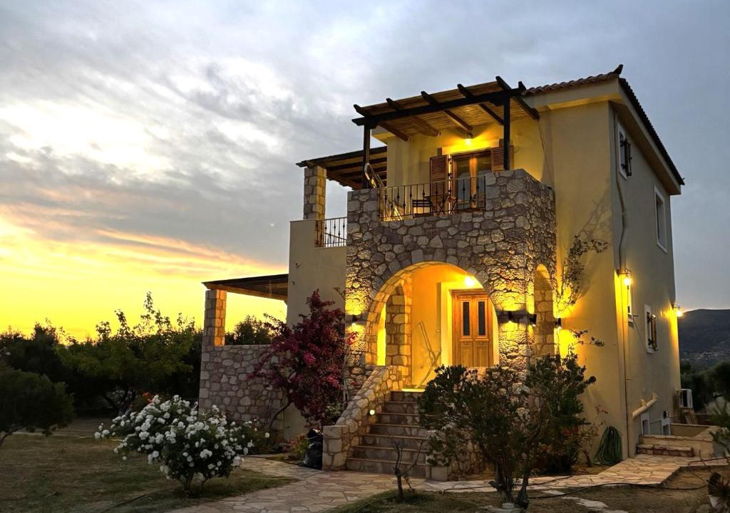 Papadhianika Villa | "Villa Othon-Leni" - Panoramic Sea View & Traditional Luxury