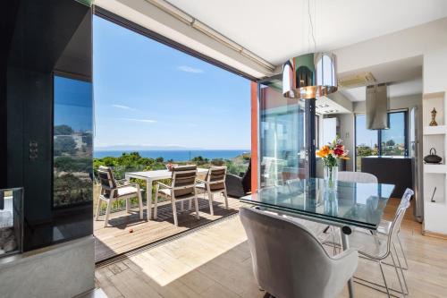Chorafakia Villa | Villa Panorama Kalathas - 4 Bedrooms Near beach