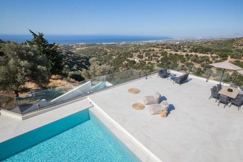 Rethymno Villa | Villa Santa Ιrini 1 - With Heated Pool