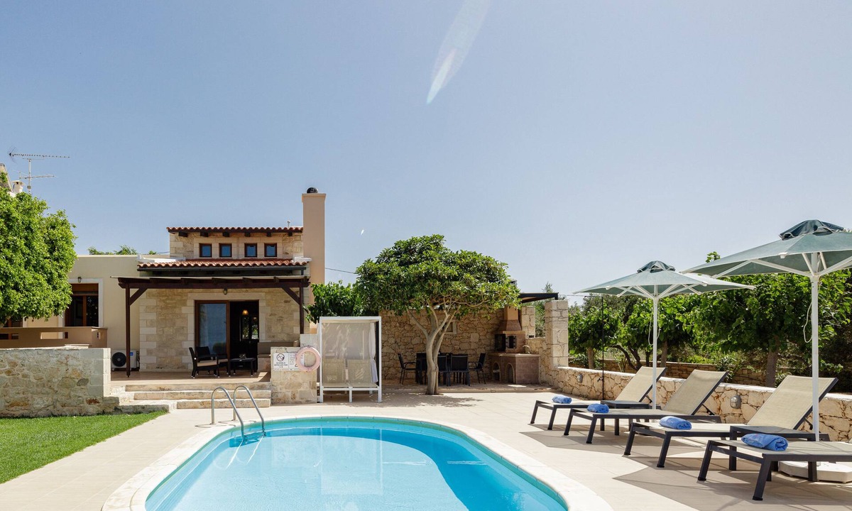 Skaleta Villa | Villa Takis with Private Pool & Superb Sea View 500m from the Beach