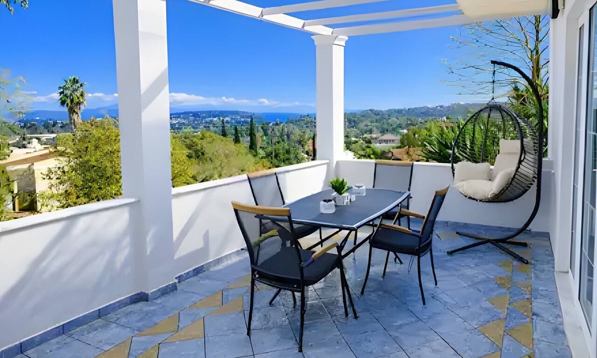 Corfu Apartment | Villa Yucca Apartment with Private Terrace, Wi-Fi, and Air Conditioning