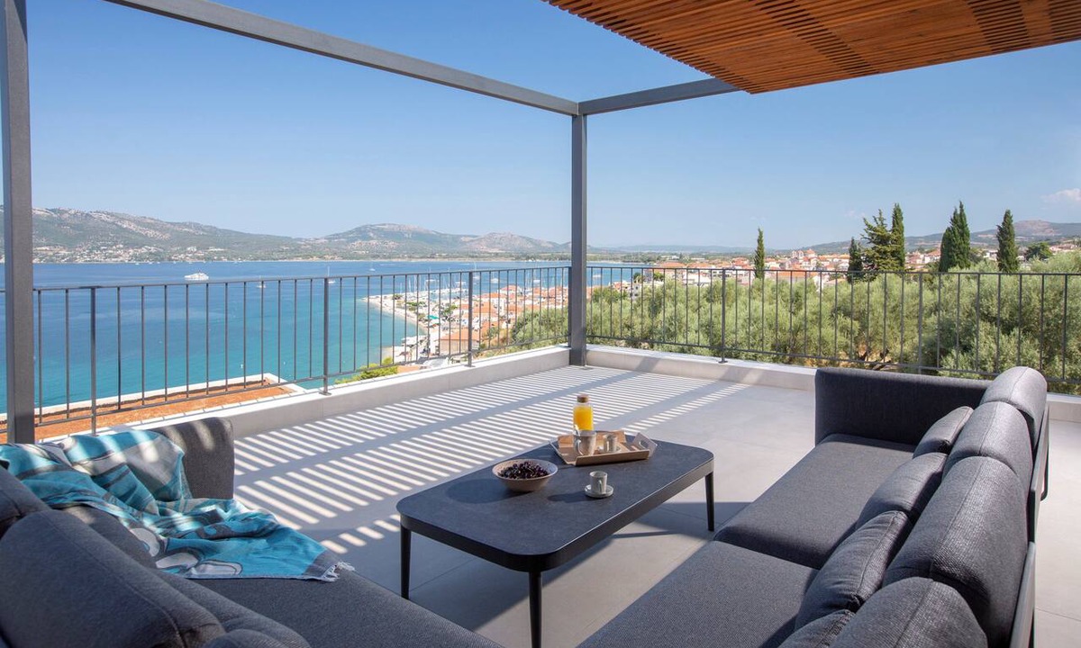 Paleros House | Zoe Sea View Villa B 5-Bed Luxury Coastal Escape w/Private Plunge Pool w/View
