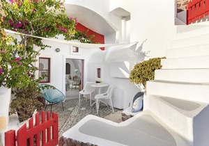 White Cave by Caldera Houses in Santorini