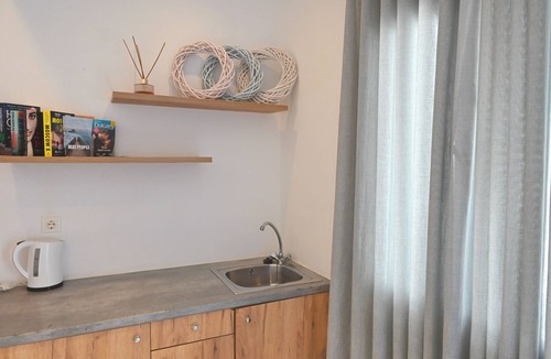 Agios Georgios Apartment | 1-bed Apt at Hotel, Near Perivolos Black Beach