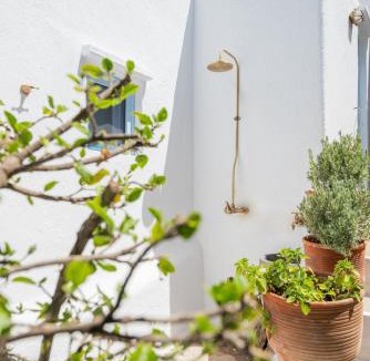 Ano Mera Villa | 18th-Century Heritage Stone House with Private Garden