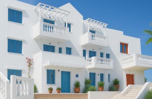 Piskopiano Apartment | 2 Bed Apartment - Sleeps 8 - Pool Patio Views