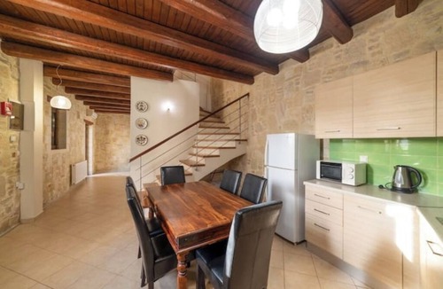 Apokoronas Villa | 3-Min Drive to Kalyves Beach, Stone Home with Private Pool in Armenoi Center