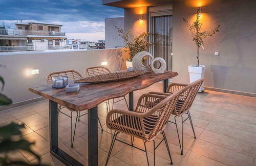 Athens Apartment | Acropolis Panorama Penthouse - Central Cozy Nest