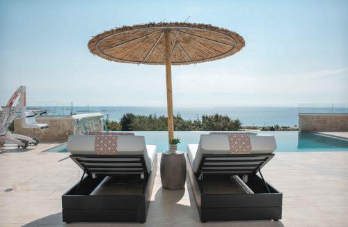 Falassarna Villa | Actea Seaview Villas - "Free" heated pool & 800m sea