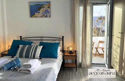 Perissa Apartment | Aegean Aura Santorini Studio