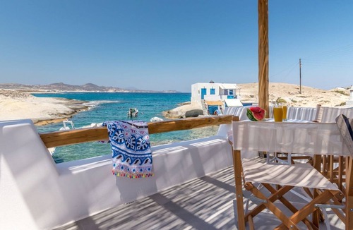 Milos Apartment | Aegean Drift Room | Boathouse Milos | 1 Bedroom | Unique Fisherman Retreat