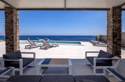 Agios Sostis Villa | "Aegean Whispers" Sea Front Villa in Tinos
