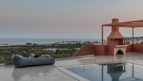 Ierapetra Villa | Aerope Sea view Villa with Private Pool & 5 Bedrooms