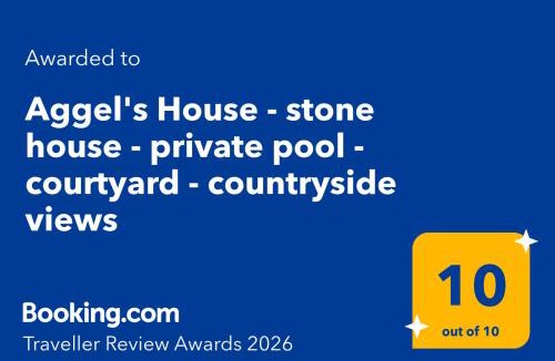 Piskokefalon House | Aggel's House - stone house - private pool - courtyard - countryside views