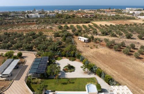 Agkisaras Villa | Alba Bianca Villa, Family Retreat with Heated Pool By ThinkVilla