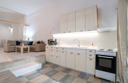 Paros Apartment | Apartment 'Maggano Paros 3' with sea view, private terrace, Wi-Fi and air conditioning