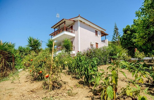 Skala Apartment | Apartment 'Maistrali Second Floor 1' with Sea View, Wi-Fi and Air Conditioning