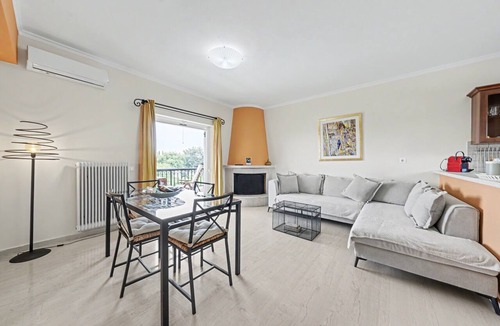Corfu Town Apartment | Apartment 'Two-Bedroom 1' with Sea View, Wi-Fi and Air Conditioning