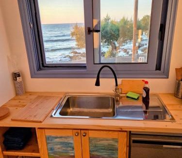 Milatos Beach Villa | Arie Waterfront House 10 Meters to the Water