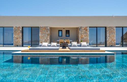 Apokoronas Villa | ARion Aesthesis Villa Fire Pit & Heated Pool