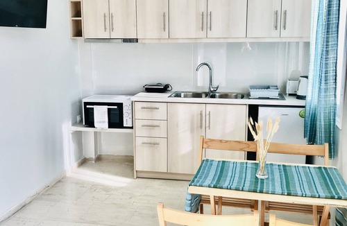 Roda Apartment | Banos Apartment with 2 rooms and swimming pool