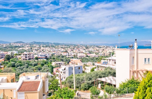 Makrys Tichos Apartment | Barbara's apartments with mountain and sea view (1)