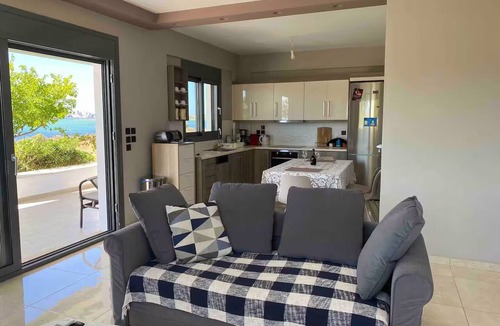 Chalcis House | Beach View House with Private Garden