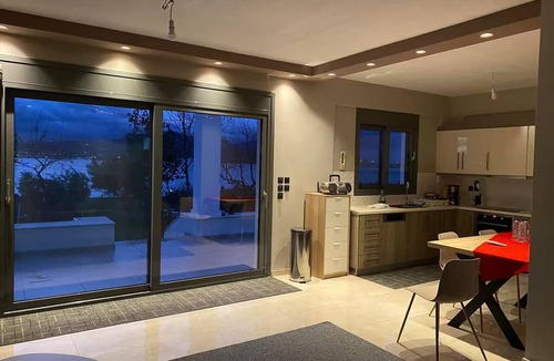 Chalcis House | Beach View House with Private Garden