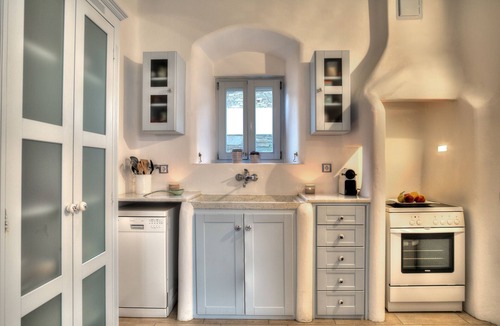 Drios Villa | Beautiful villa with private pool and panoramic sea view of Golden Beach