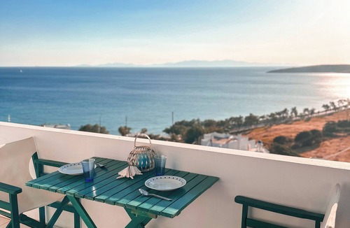 Exomvourgo House | Blue Orison House Tinos for 5 Persons With Seaview