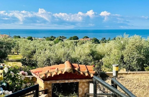 Alexandroupoli Apartment | Blue Panorama Emerald Semi Basement with Amazing Sea View