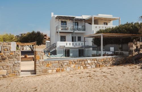 Naxos Villa | Cedar Forest Alyko Oceanfront 4BR Villa with Private Heated Pool & Beach Access